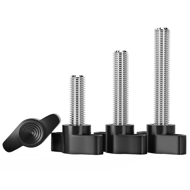 304 stainless steel one-word hand screw, bakelite T-shaped handle screw knob glue head handle Z-shaped hand screw