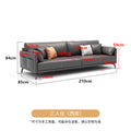 Saint li minimalist office sofa and coffee table set - reception area, meeting room, and small apartment office furniture