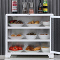 Japanese style kitchen cabinet storage cabinet desktop storage counter surface small storage cabinet cupboard leftover cabinet cupboard breathable