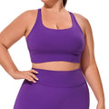 plus sizebubble wrap sports intimates naked brushed elastic yoga vest suspender beautiful back sports fitness bra