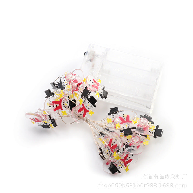 LED fastener copper wire light Christmas day LED atmosphere decorative lights birthday gift box room arrangement copper wire light