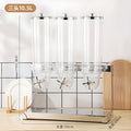 Stainless steel cereal dispenser - grain dispenser - food cereal dispenser - hotel buffet restaurant oatmeal & cereal storage bucket