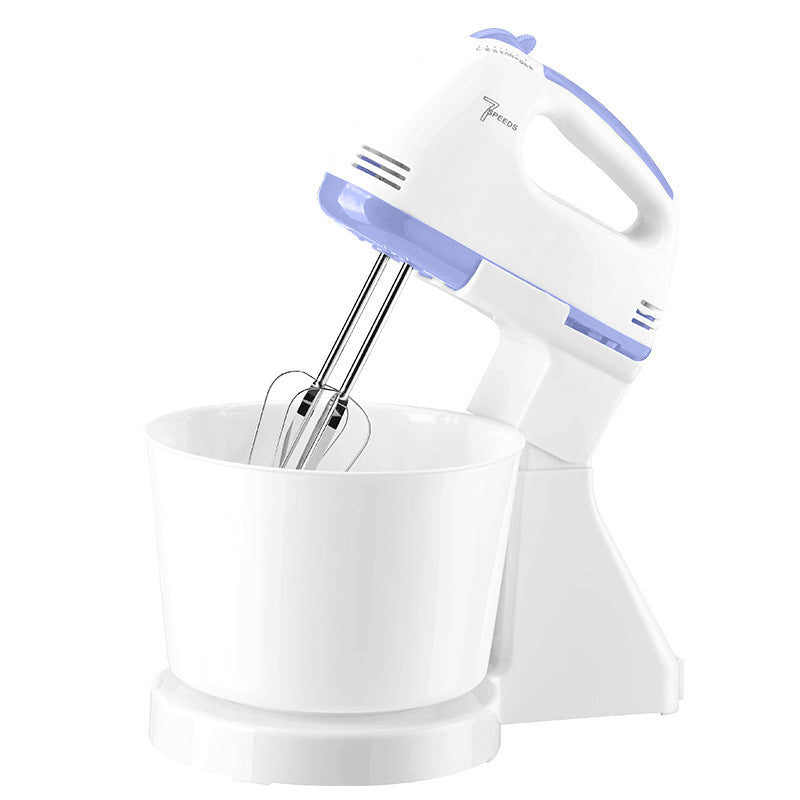Electric stand mixer - compact desktop model for home use - dough mixer, cream whisk, and whipping tool - wholesale & dropshipping available - cross-border e-commerce