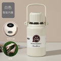 316 stainless steel tumbler with temperature display - keeps drinks hot or cold, ideal for outdoor sports. large capacity, portable water bottle with custom engraving available