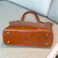 Large genuine leather women's bag 2025 new trendy fashion large capacity cowhide crossbody bag women's handbag tote shoulder bag
