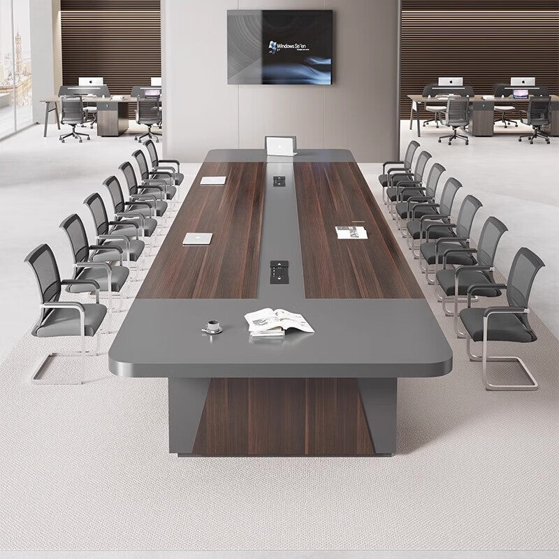 Saint li conference table and chairs negotiation table long table large office conference training table simple modern