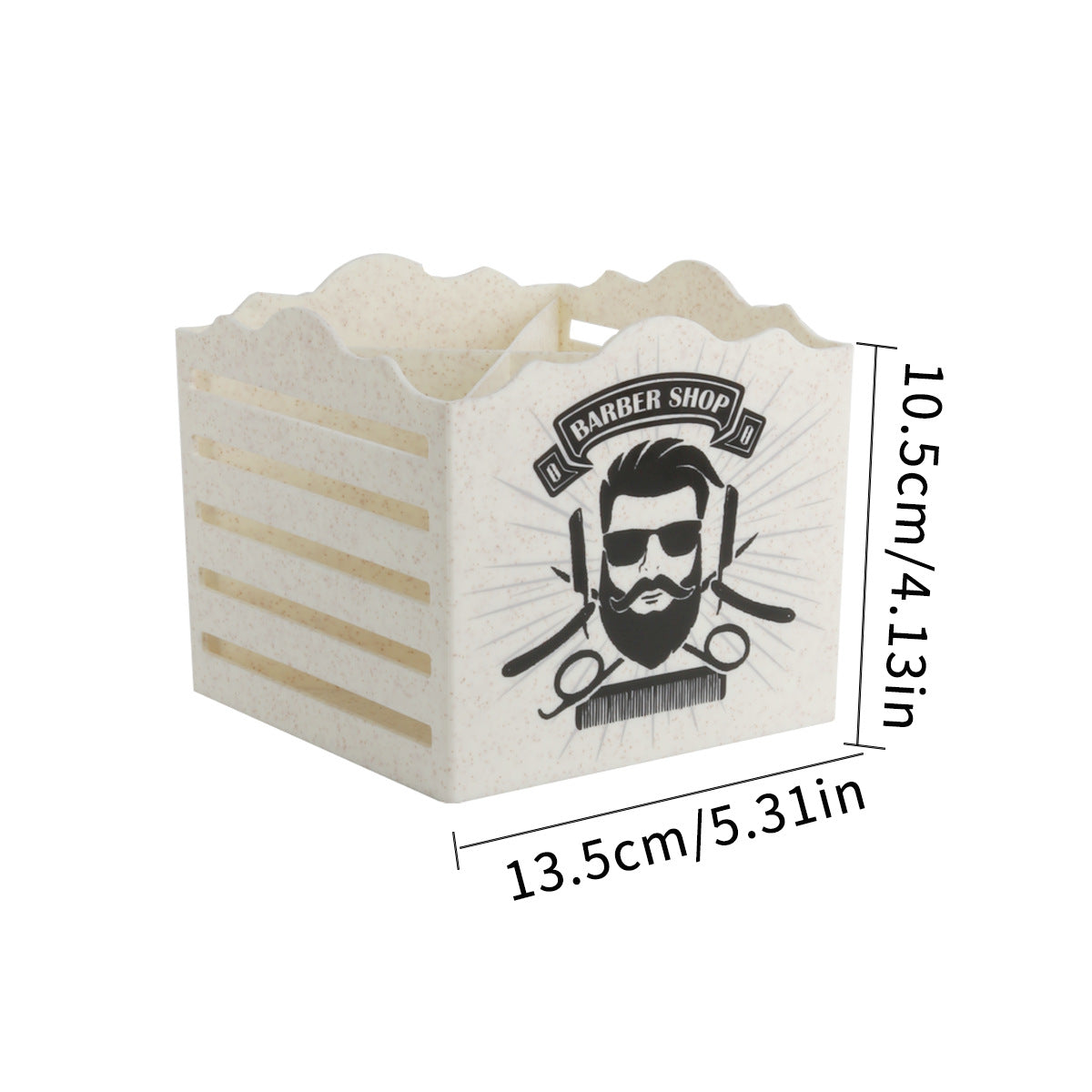 Hair salon scissors socket non-slip storage box, scissors socket box has no fixed position, comb scissors are inserted into the scissors rack.