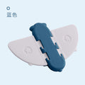 Upgraded aircraft style - sliding door window lock [blue] - pack of 2