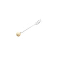 Creamy yellow ice fork