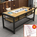 Calligraphy desk practice table double layer home writing desk computer desk training table tutoring table [direct from manufacturer]