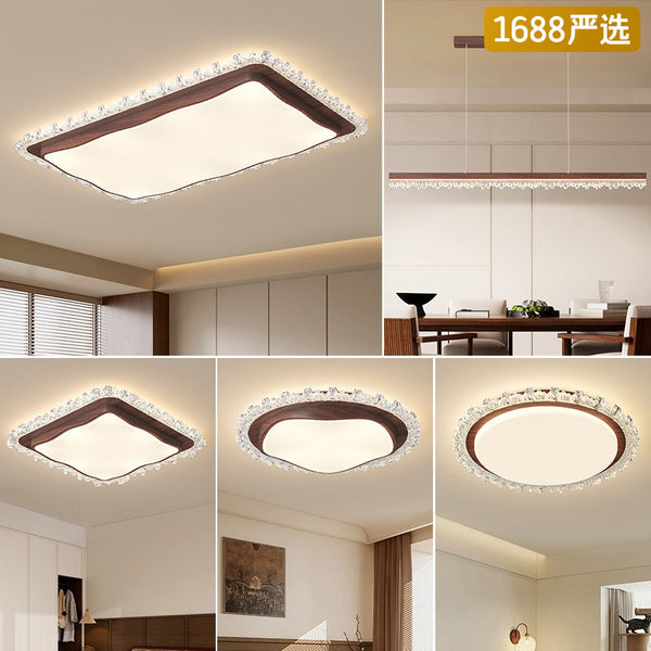 [Strict Selection] Zhongshan Lighting Package Combination Ceiling Light Medium Ancient American Retro Eye Protection Full Spectrum Super Bright