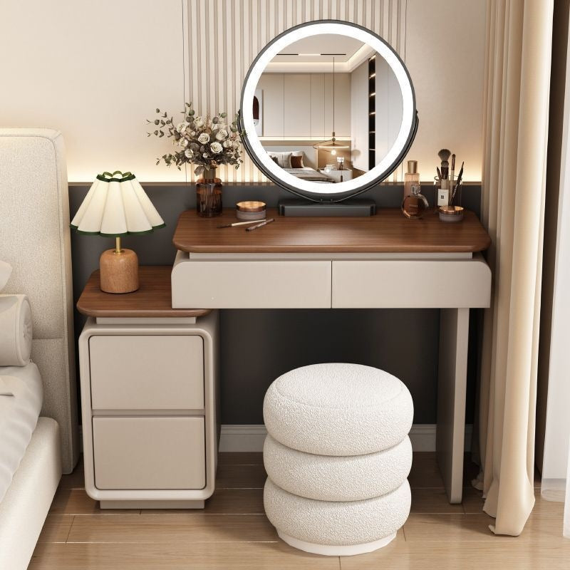 Cosmetic table bedroom medieval style casual modern dressing table chest of drawers all-in-one bedside dressing table accessible luxury cosmetic table