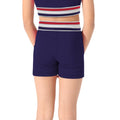 High-elasticity, skin-friendly activewear set for girls: quick-dry running, training, yoga, and workout shorts