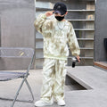 Boys' fall outfit set  new style: stylish tracksuit for older boys, autumn/spring fashionable sweatshirt for kids