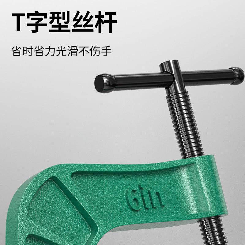 Heavy duty g-shaped clamp woodworking clamp fixed clamp strong c-type clamp pressure clamp deep throat clamp clamp g-type clamp