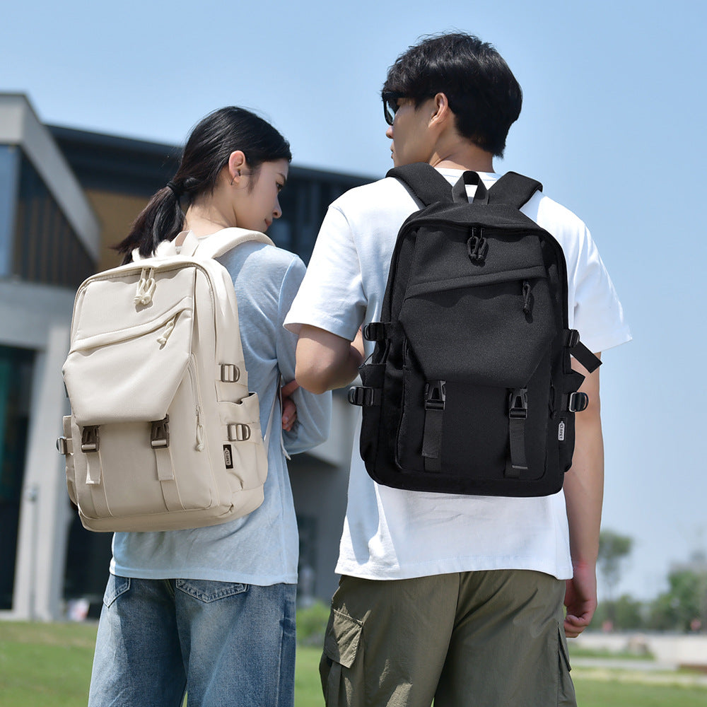 Backpack School Bag Junior High School Boys High School Students College Girls Large Capacity Computer Bag Leisure Travel Backpack