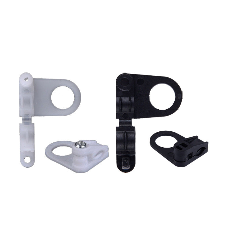 Power supply wire fixed wire buckle 3 points plastic crimping plate self-locking wire clip inner hole P-shaped desk lamp anti-pull self-locking buckle