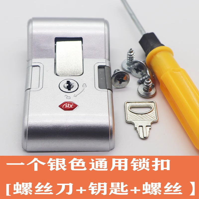 Luggage Lock Accessories Trolley Case Lock Suitcase Password Box Password Lock Universal Snap Parts Replacement