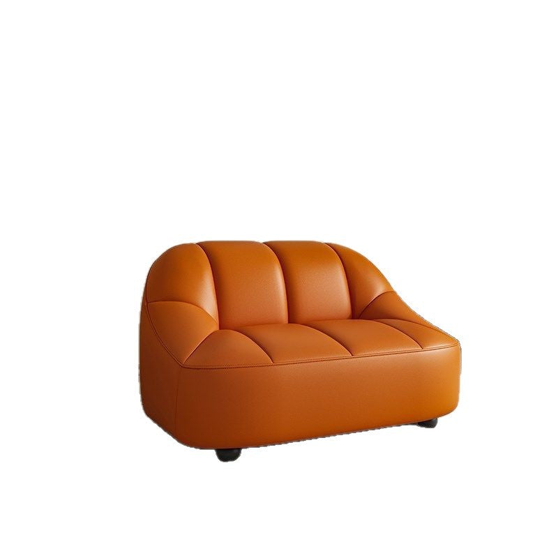 Modern minimalist office sofa set for retail, salon, barber shop, reception area, and business use
