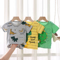 Kids' short-sleeve pure cotton summer new arrivals : boys' t-shirts, baby cartoon girls' short-sleeve korean style tops, children's clothing