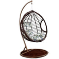 Romantic hanging basket rattan chair for home indoor hanging chair swing adult hammock balcony single double living room rocking lounge chair