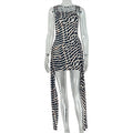 Fashion style fashionstylishexport silm women's clothing hip-hugging strap suspender skirt tube topsexy short trendy dress