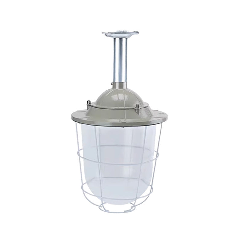 LED flameproof three-proof light factory workshop lighting factory warehouse chandelier gas station special light bulb shade