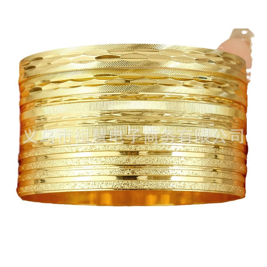 ethiopian african fashion women's brushed bangle african bridal wedding bracelet jewelry gift