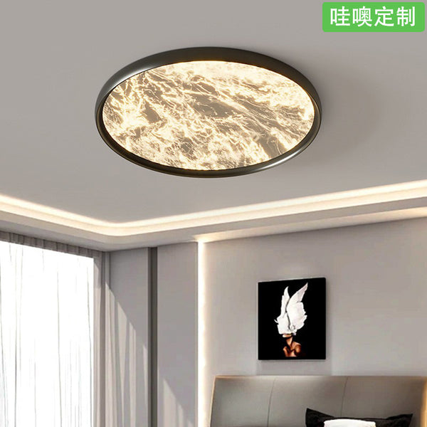 [Wow] Ceiling light Italian 2025 new full spectrum ultra-thin minimalist advanced cloud master bedroom room light
