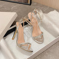European and american style cross-border high heel sandals and slides - women's versatile, professional, runway-ready, elegant footwear - new arrivals in sizes 35-42