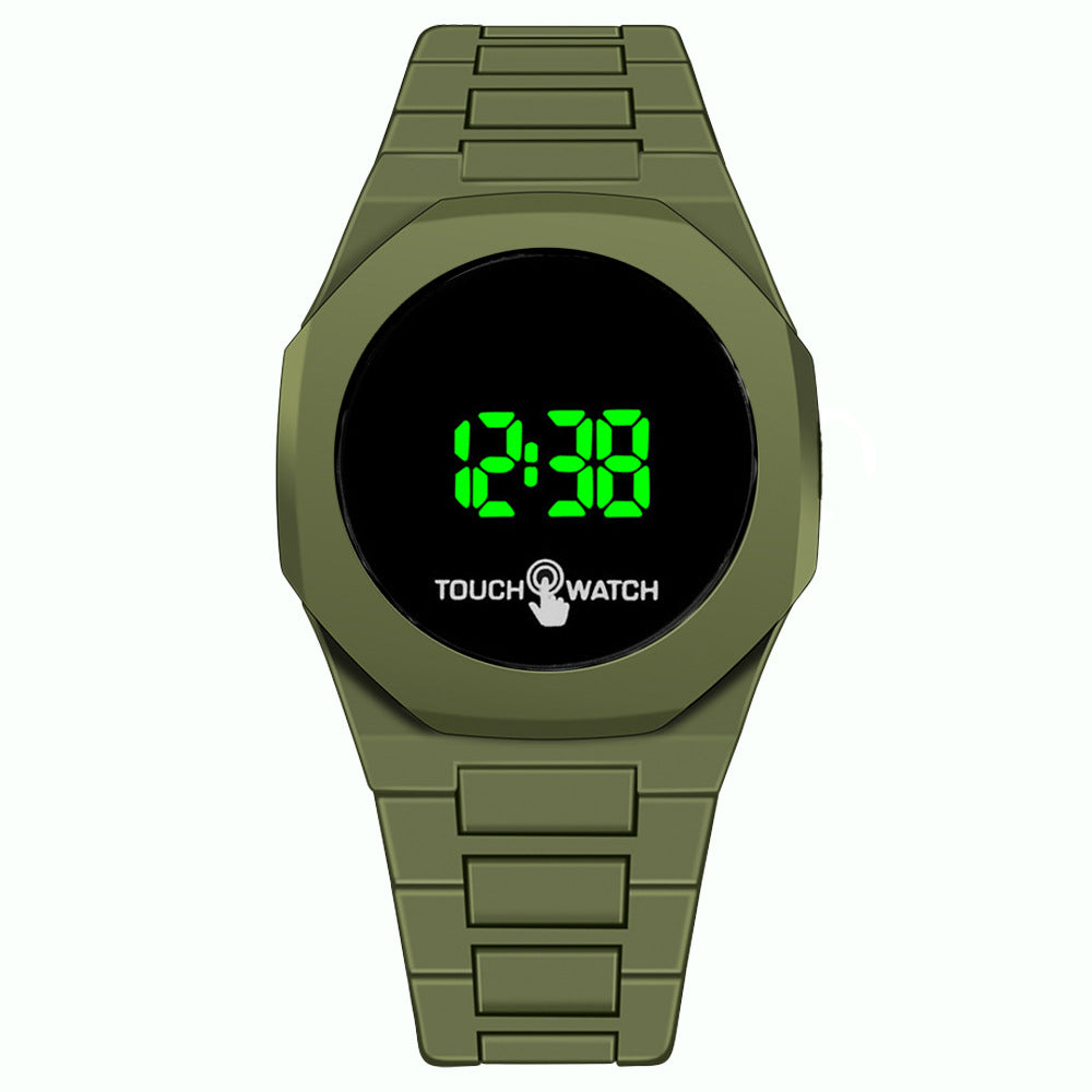 Wholesale men's electronic watches for export: southeast asia, middle east, and arab markets - led plastic sets with butterfly clasp, available for men and women