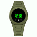Wholesale men's electronic watches for export: southeast asia, middle east, and arab markets - led plastic sets with butterfly clasp, available for men and women