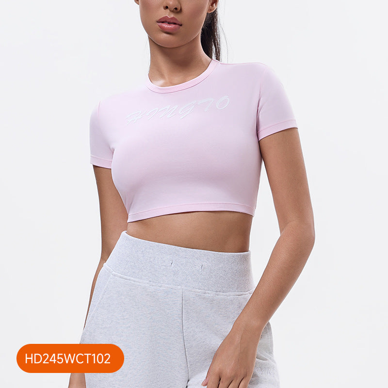 Organic cotton yoga outfit for women - quick-dry, breathable running sports cover-up top, tank top, fitness apparel - customizable, breathable, and quick-drying