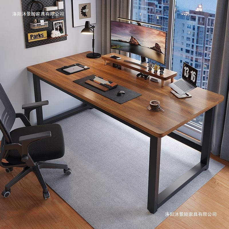 Thickened simple computer desk desktop bedroom for home bench table student study office book table rental house rental