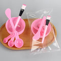 Beauty tools film adjustment bowl scale measuring chain spoon 5g15g facial mask brush stick soft mask powder spoon facial mask bowl wholesale