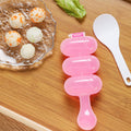 Pink shaker + spoon opp package