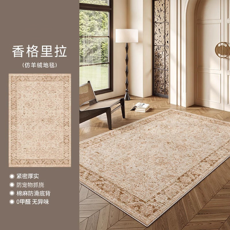 Carpet living room bedroom new arrival bedside no maintenance no washable frenchretro room accessible luxuryclassy floor mat