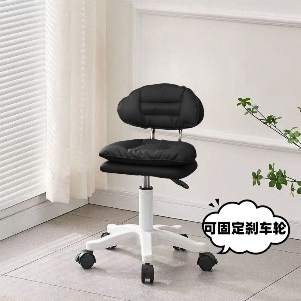 Makeup chair front desk movable computer chair backrest adjustable cloud chair modern casualpopular bar chair swivel chair