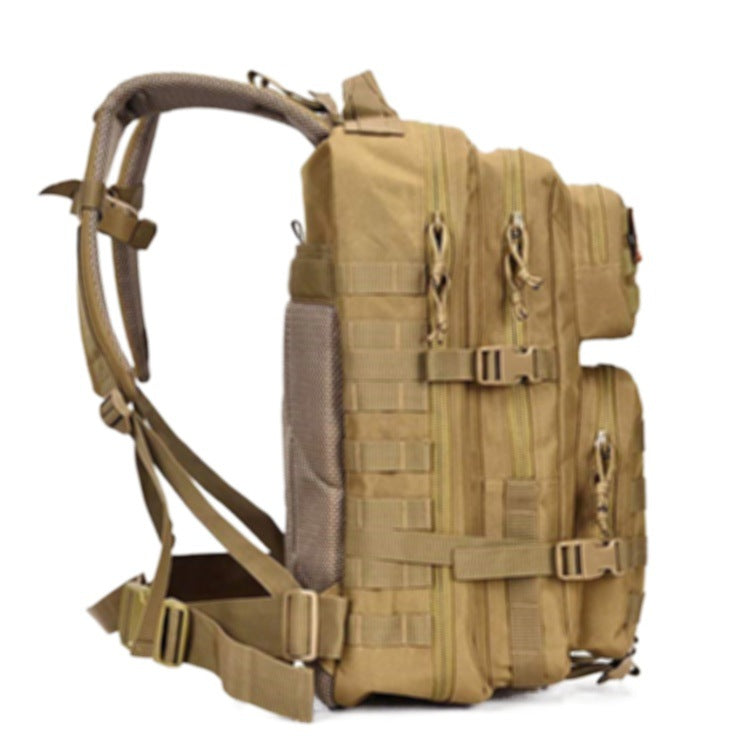 Outdoor 3P Attack Tactical Backpack Multifunctional Large Capacity Camouflage Wilderness Camping Waterproof Sports Mountaineering Backpack
