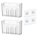 Garbage bag storage handy gadget large capacity kitchen cabinet door wall-mounted garbage bag storage rack plastic bag extraction box