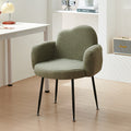 Cosmetic chair for home girls bedroom dressing stool manicure shop lambswool back chair manufacturer high elastic sponge