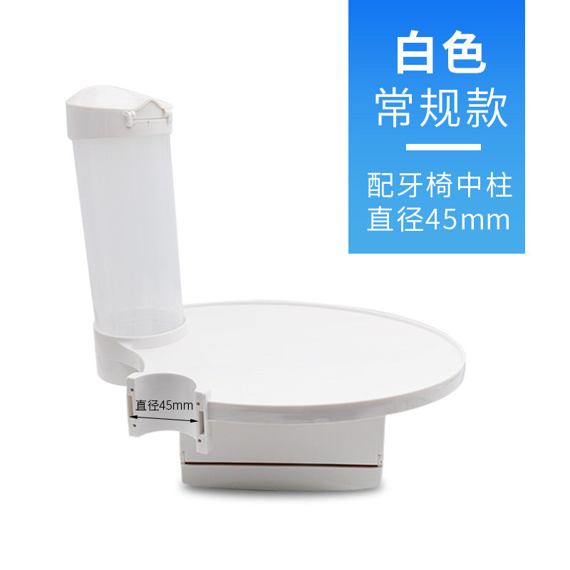 Dental Chair Water Cup Holder 3-in-1 Dental Chair Accessories Cup Holder Paper Tissue Box Dental Chair Tray Additional Table Shelf
