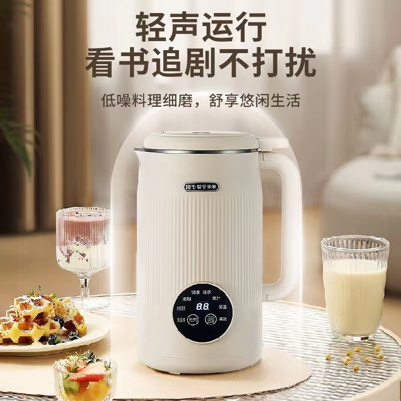 Multi-functional, compact, touch-screen soy milk maker for home use. features include heating, no-soak, no-filtration, large capacity, and us/korean standards