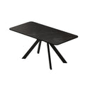 Factory direct wholesale: modern minimalist dining table - nordic style, extendable rectangular table for home and business