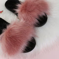 Genuine manufacturer, fluffy slippers for women, autumn and winter, cross-border amazon, large size, foreign trade, home indoor and outdoor long-haired cotton slippers