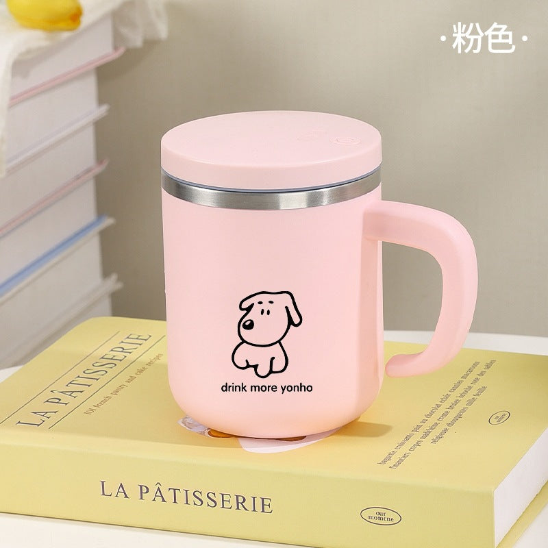 New arrival fully automatic mixing cup rechargeable portable water cup coffee cup (can be used as a mouthwash cup without lid)
