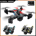 Ky605s cross-border drone with obstacle avoidance, hd aerial photography, long-endurance quadcopter, remote control aircraft, kids' toy
