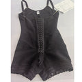 Four-breasted plus size suspender corset mesh waist shaping butt lift postpartum tummy control one-piece body shaping garment for women tight body shaping