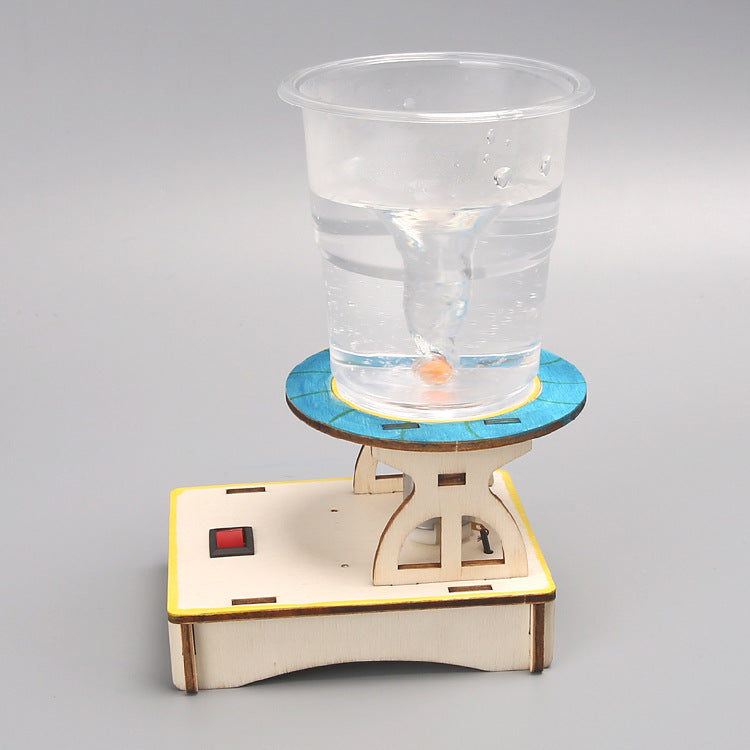 Primary school students toy teaching aids scientific experimental materials electric vortex simulation water tornado model technology small production