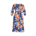 Aliexpress cross-border sourcing: african fashion plus size women's clothing -  summer collection - slimming chiffon printed dress